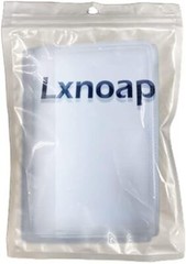 Plastic Wallet Insert Credit Card Holder Transparent (10 Page 20 Slots, 1 Pack)