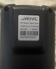 1D 2D Portable Inventory Scanner,JRHC Collector Counter 2.4G Wireless