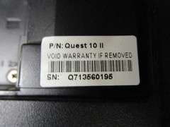 Touch Dynamic Quest 10 II POS Tablet w/ Battery – Used No Charger or Accessories