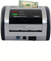 AccuBANKER D450 5-Point Counterfeit Bill Detector, Money Checker, UL Listed