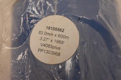 83mm x 600m Thermal Transfer Ribbon V4085plus 3.27″ x 1968′ Printer Roll New