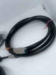 (3) VERIFONE CBL132-004-05-A, RJ45 to 12V PWR USB for MX915 / MX925 – 5M J30