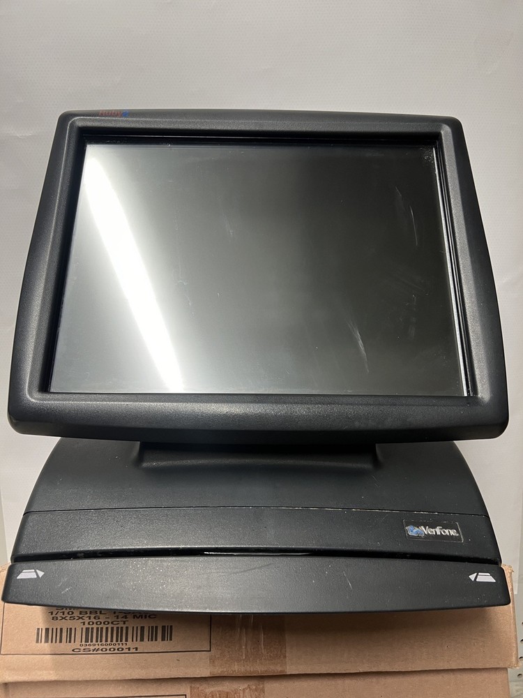 VERIFONE RUBY2 TOUCH SCREEN POS SYSTEM FOR USE WITH COMMANDER & CI.. USED