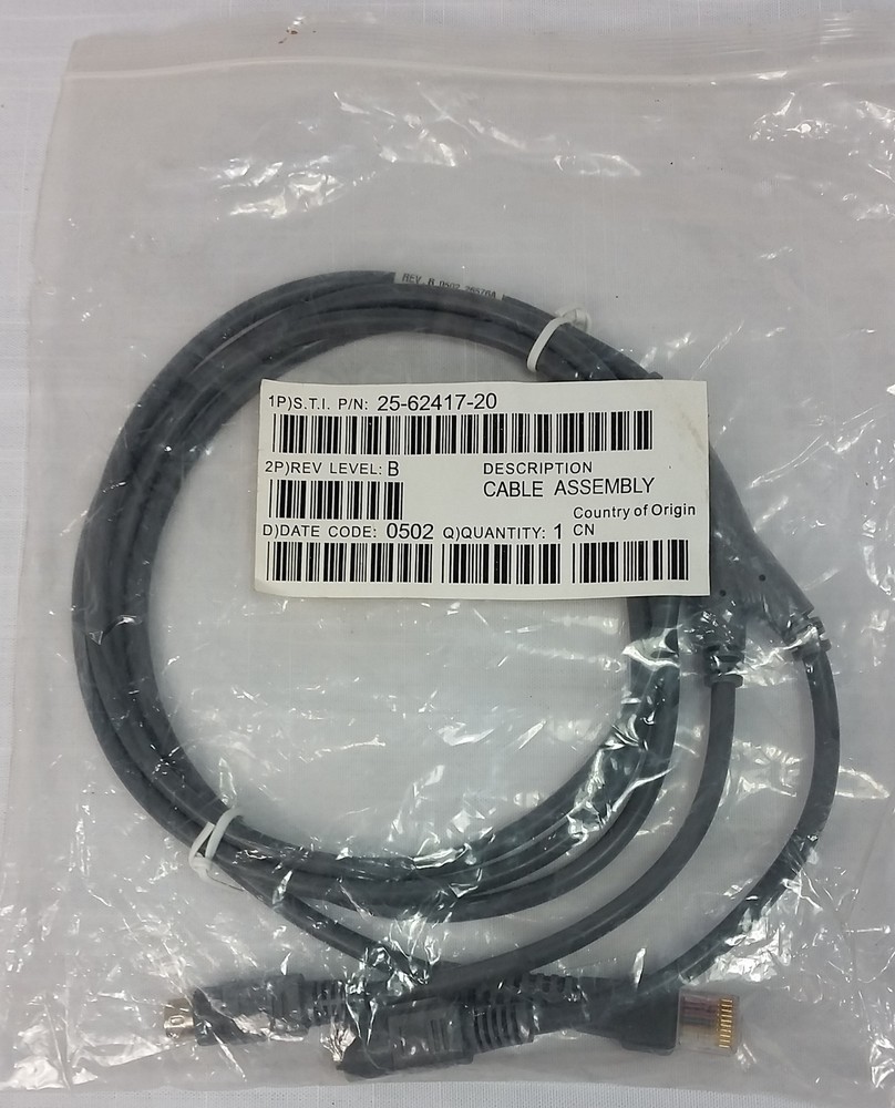 Symbol Universal 6′ PS2 Wedge Cable 25-62417-20 Barcode Scanner LS9203 others