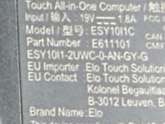 ELO ESY10i1C 10″ POS Touchscreen w/AC adapter