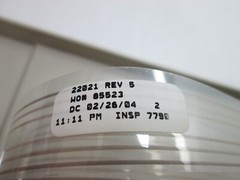 Zebra 22021 Rev 5 Front Panel From 170xill/170xilll Series Printer