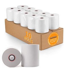 3 1/8” x 230ft’ Thermal Paper Receipt 10 Rolls, Receipt Paper POS Cash Regis…