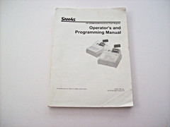 SAM4s ER-5200M/5240M CASH REGISTER OPERATOR’S AND PROGRAMMING MANUAL