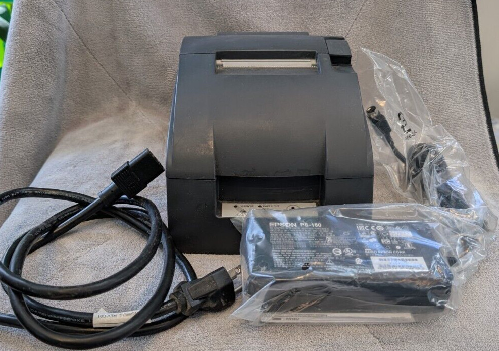 Epson TM-U220B M188B Thermal Receipt Printer Network Ethernet Auto-Cutter
