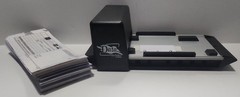 Vintage Manual Credit Card Imprinter Machine Slider Data Systems Co