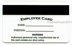 pcAmerica Employee Access Magnetic Swipe Cards (50 Pack) High Quality – NEW
