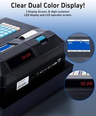 Smart Cash Register for Business POS System Waterproof Oil-Proof Cash Drawer Ret