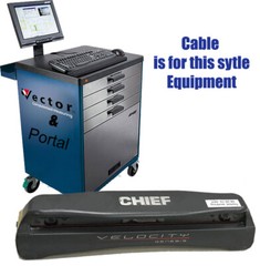Replaces Chief Measuring System Scanner Cable, Velocity, Portal, Laser Lock
