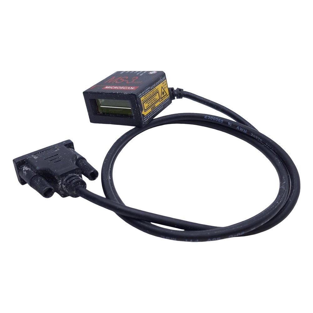 Microscan MS-3 Compact Laser Barcode Scanner 5VDC 2 Watts RS-232, RS-422/485