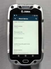 Zebra TC8000 TC80NH Mobile Computer Scanners w/ Batteries Tested Lot of 2