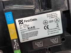 XAC/First Data FD130 Credit Card Processor Receipt Printer, 001805064, 12VDC, 3A