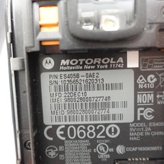 Motorola ES400 Rugged Enterprise Mobile Smartphone Barcode Scanner Lot of 5