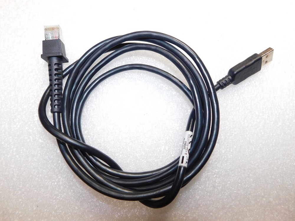 DATALOGIC Authentic Cable 90A052258 Scanner, USB, Type A, Data Transfer, 2M