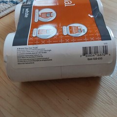 New 2 Packs Of 6 Each (12) Office Depot White Thermal Paper Rolls 2-25″ x 165′