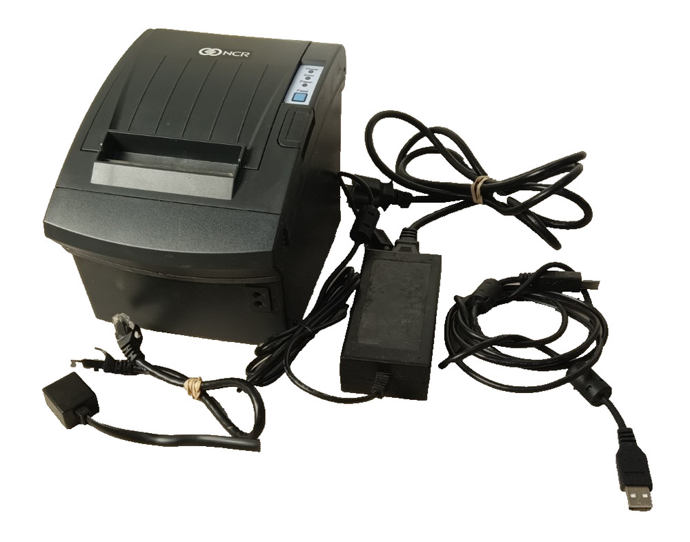 NCR Bixolon SRP-350PlusIII Thermal Receipt POS Printer USB LAN Serial with Cords