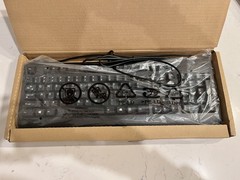 New Lenovo 00XH688 Traditional Wired USB Black Keyboard