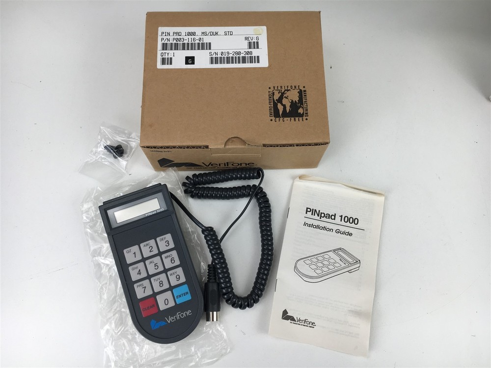 Verifone Pin Pad 1000 P003-116-01