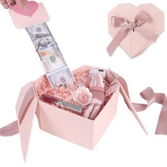 Cash Gift Money Box with Pull-Out Kit & String Lights – Birthday Surprise Box