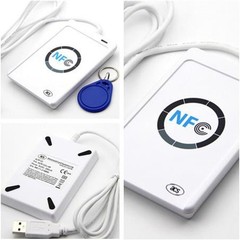 NFC Contactless Card Reader – USB Device with SDK & Mifare IC Cards Included