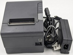 Epson TM-T88V Thermal Receipt Printer Model M244A Dark Gray , Cables Included