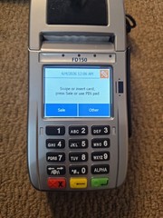 First Data FD150 EMV Contactless Credit Card Terminal Dial/IP WiFi ** Tested