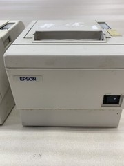Epson TM88 III M129C Receipt Printer lot of 2 MISSING POWER CORDS