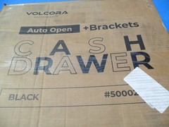 New Volcora Auto Open POS Cash Register Drawer W/Mount Brackets No. 500029-Z