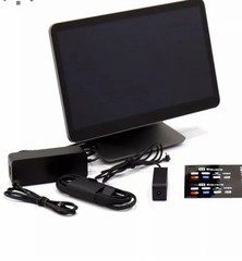 Square Register Pos System Touchscreen A Sku 0665 With customer Display & Power