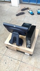 15″ Touchscreen All In One POS System Restaurant Point Of Sale 1 Printers