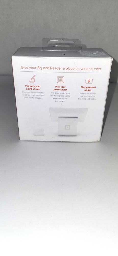 Square A-SKU-0120 Dock for Square Reader Contactless Credit Card Reader BrandNew