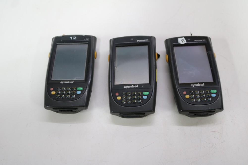 3x Lot Symbol PPT8846 Handheld Scanner UNTESTED Unknown AS-IS