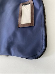 Honeywell Key Lock Deposit Bag with 2 Keys Vinyl Navy Blue Model 6505