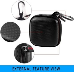 Lightweight Shockproof Card Reader Case with Carabiner – Fits Square A-SKU-0485