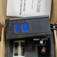 Bluetooth 2.4G Wireless Barcode Scanner for iOS Android Windows