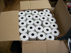 50 pcs Gordon Food Service 3 1/8″x230′ Thermal Cash Register Rolls GFS650150 New