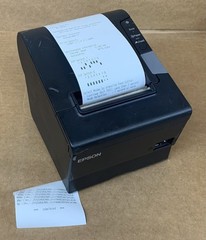 Epson TM-T88V M244A Direct Thermal Receipt POS Printer – Black | TESTED