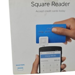 Square Reader Credit Debit Card swipe for iPhone & Android 3.5mm New Sealed