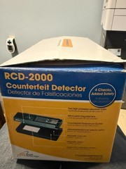 Royal Sovereign RCD-2000 Four-Way Countertop Counterfeit Detector Added Safety