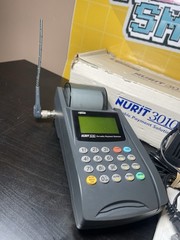 Lipman NURIT 3010 Wireless Portable Credit Card Terminal Machine Tested