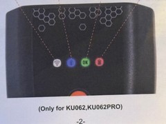 Kuiiyer Bluetooth Barcode Scanner, Wireless 2D QR 1D Bar Code Scanners Handheld