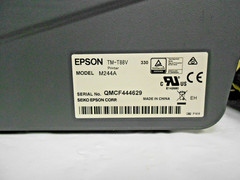 Epson TM-T88V M244A POS Receipt Printer USB RS232 NO POWER SUPPLY UNIT ONLY