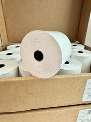 2 5/16″ x 209′ BPA Free Thermal Receipt Paper Rolls for Gilbarco Pumps 24 Rolls