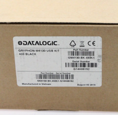 DATALOGIC Gryphon GM4132-BK-433K1 433MHz Cordless 1D Barcode Scanner with Cradle