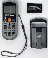 Metrologic OptimusS SP5500 Batch Scanner w/Cradle, Serial & Power Cables – USED
