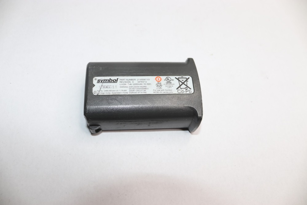Symbol Barcode Scanner Battery 7.4V Li-ion 2200mAh 21-65587-03